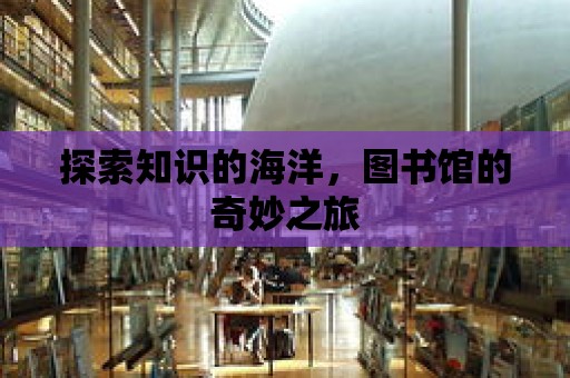 探索知識的海洋，圖書館的奇妙之旅