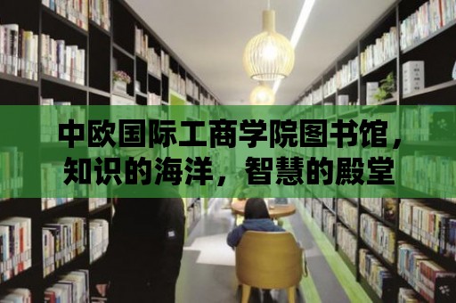 中歐國際工商學院圖書館，知識的海洋，智慧的殿堂