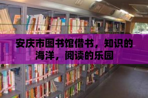 安慶市圖書館借書，知識(shí)的海洋，閱讀的樂園