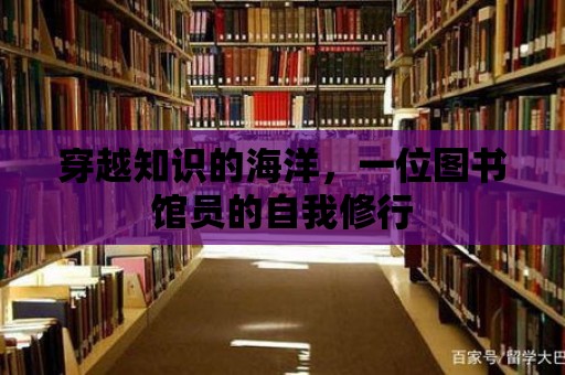 穿越知識(shí)的海洋，一位圖書(shū)館員的自我修行