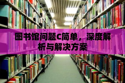 圖書館問題C簡單，深度解析與解決方案