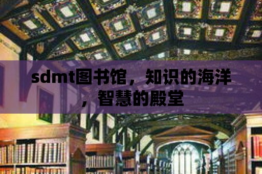 sdmt圖書館，知識的海洋，智慧的殿堂