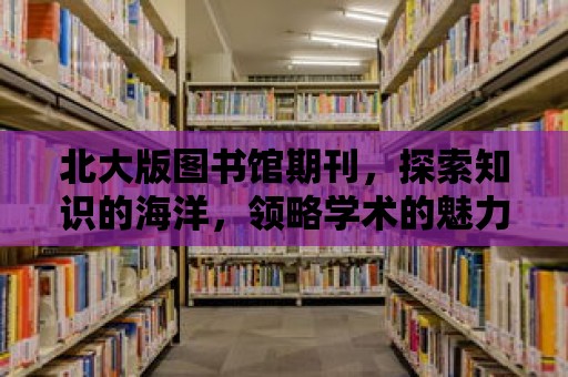 北大版圖書館期刊，探索知識的海洋，領略學術的魅力