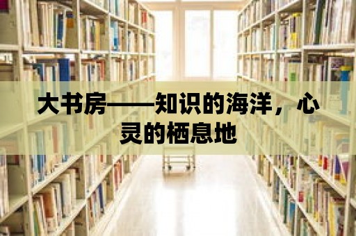 大書房——知識的海洋，心靈的棲息地