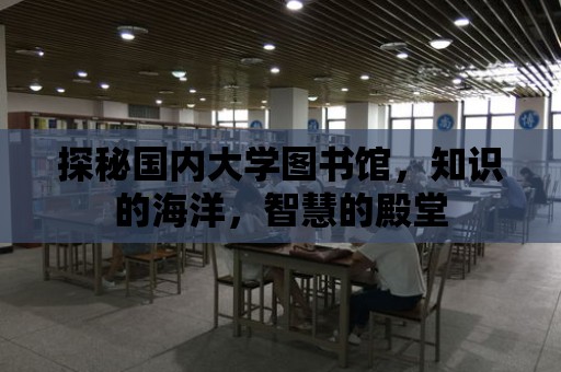 探秘國內大學圖書館，知識的海洋，智慧的殿堂