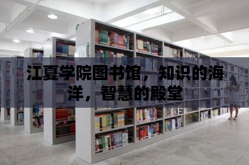 江夏學院圖書館，知識的海洋，智慧的殿堂