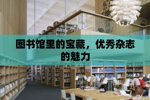 圖書館里的寶藏，優秀雜志的魅力