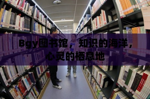 Bgy圖書館，知識的海洋，心靈的棲息地