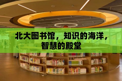 北大圖書館，知識的海洋，智慧的殿堂