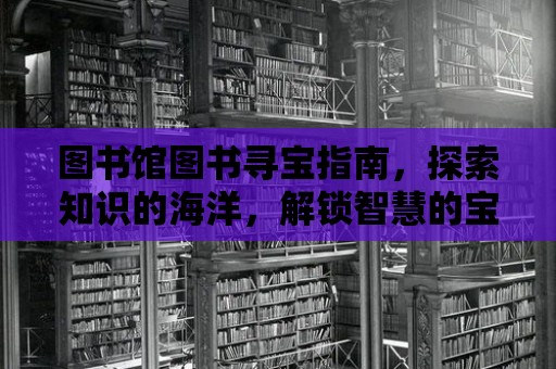 圖書館圖書尋寶指南，探索知識的海洋，解鎖智慧的寶庫