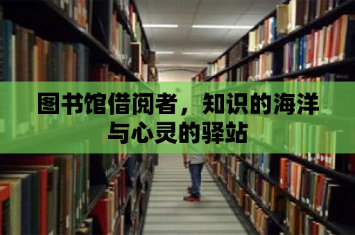 圖書館借閱者，知識的海洋與心靈的驛站