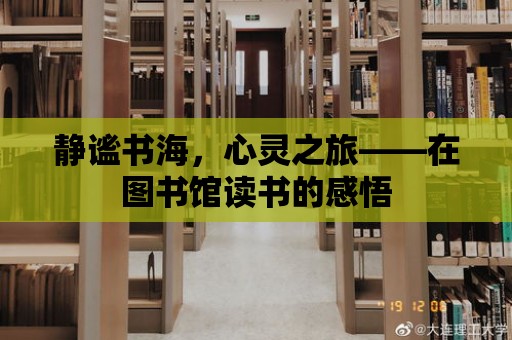 靜謐書海，心靈之旅——在圖書館讀書的感悟