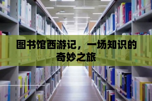 圖書館西游記，一場知識的奇妙之旅