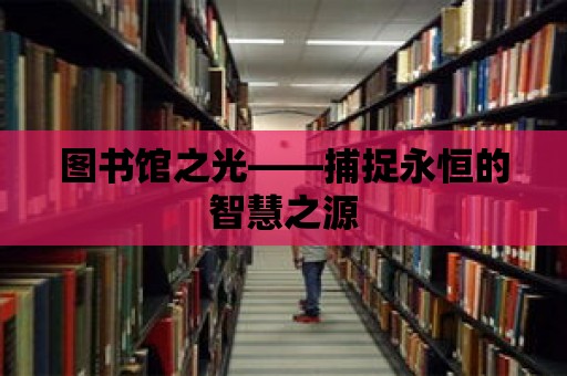 圖書館之光——捕捉永恒的智慧之源