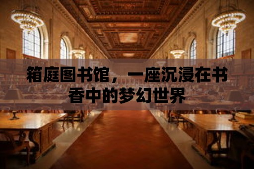 箱庭圖書館，一座沉浸在書香中的夢(mèng)幻世界