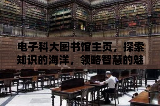 電子科大圖書館主頁，探索知識的海洋，領略智慧的魅力