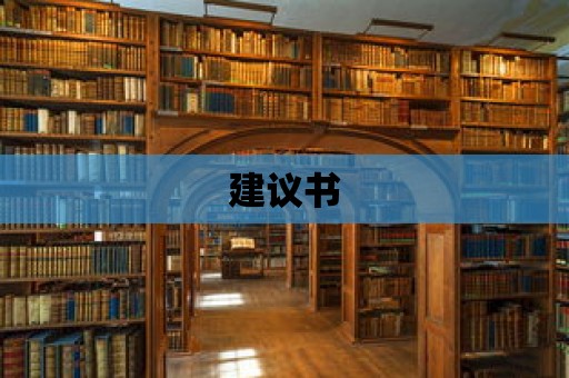 建議書