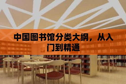 中國圖書館分類大綱，從入門到精通