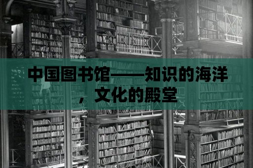 中國圖書館——知識的海洋，文化的殿堂