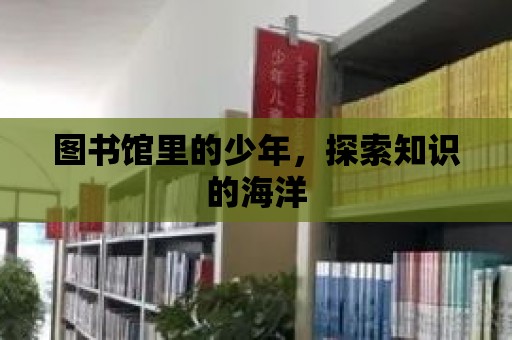 圖書館里的少年，探索知識的海洋