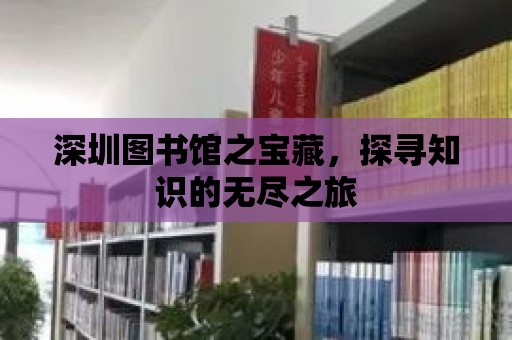 深圳圖書館之寶藏，探尋知識的無盡之旅