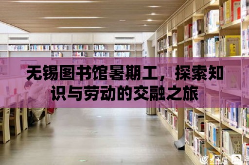 無錫圖書館暑期工，探索知識與勞動的交融之旅