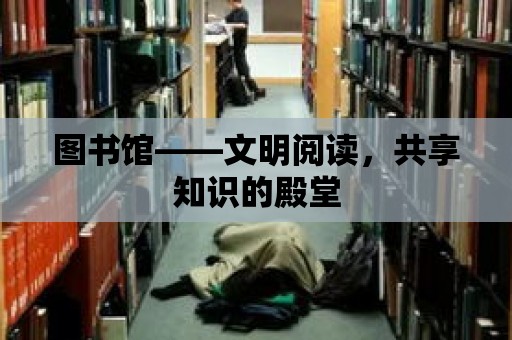 圖書館——文明閱讀，共享知識的殿堂