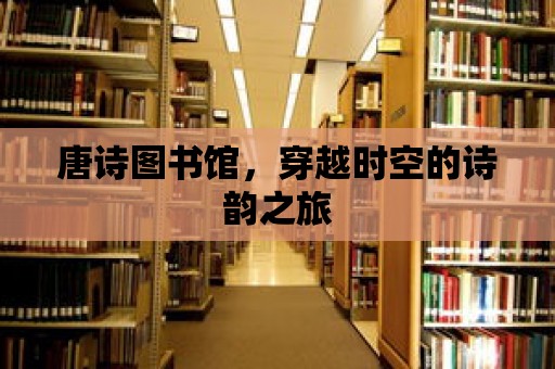 唐詩圖書館，穿越時空的詩韻之旅