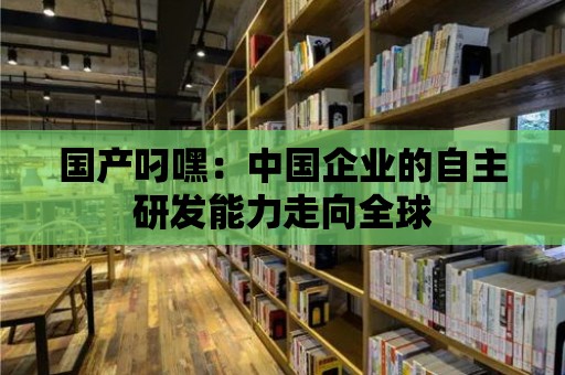 國產叼嘿：中國企業的自主研發能力走向全球