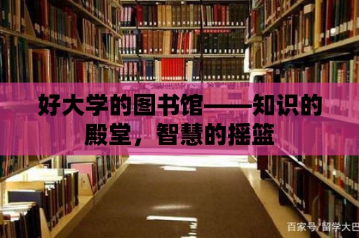 好大學的圖書館——知識的殿堂，智慧的搖籃