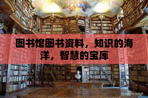 圖書館圖書資料，知識的海洋，智慧的寶庫