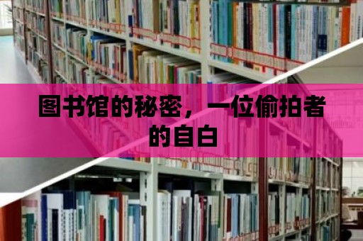 圖書館的秘密，一位偷拍者的自白