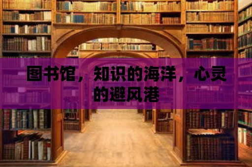 圖書館，知識的海洋，心靈的避風港