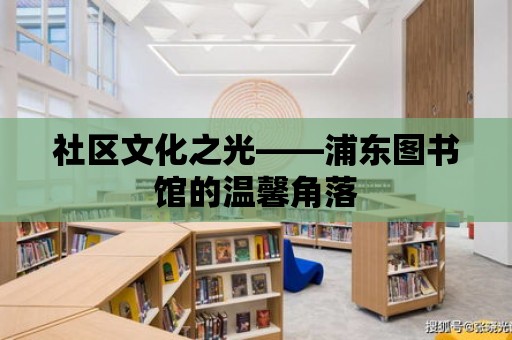 社區文化之光——浦東圖書館的溫馨角落