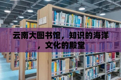 云南大圖書館，知識的海洋，文化的殿堂