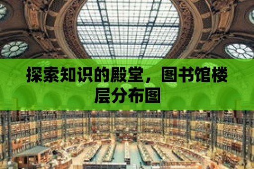 探索知識的殿堂，圖書館樓層分布圖