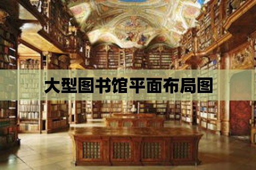 大型圖書館平面布局圖