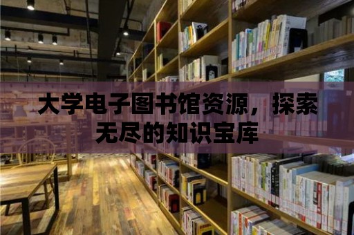 大學(xué)電子圖書館資源，探索無盡的知識寶庫