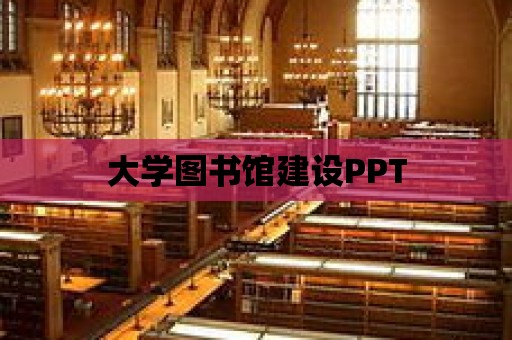 大學圖書館建設PPT