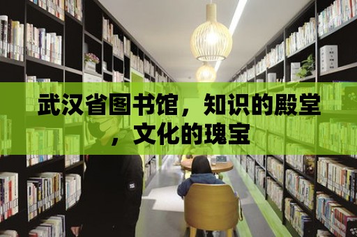 武漢省圖書館，知識的殿堂，文化的瑰寶