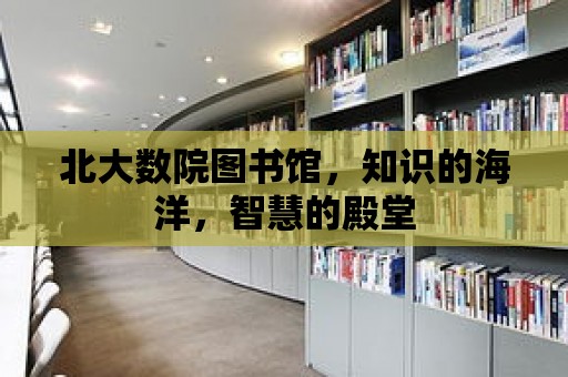 北大數院圖書館，知識的海洋，智慧的殿堂