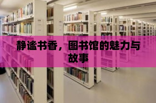 靜謐書香，圖書館的魅力與故事