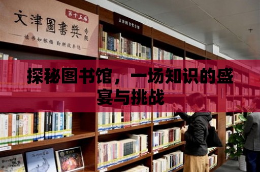 探秘圖書館，一場知識的盛宴與挑戰(zhàn)