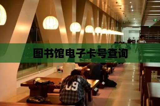 圖書館電子卡號查詢