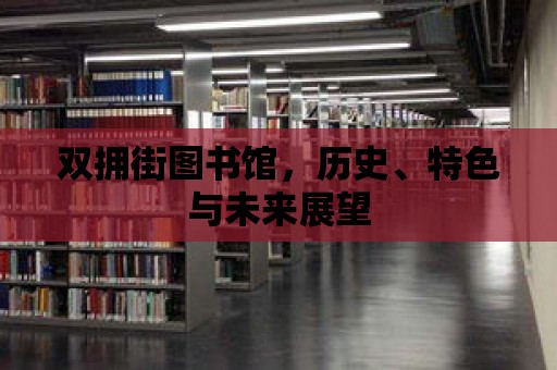 雙擁街圖書館，歷史、特色與未來展望