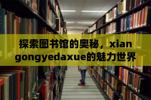 探索圖書館的奧秘，xiangongyedaxue的魅力世界