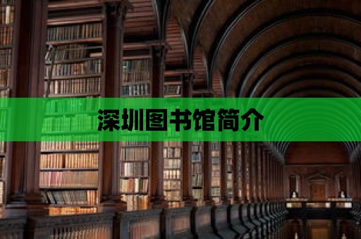 深圳圖書館簡介