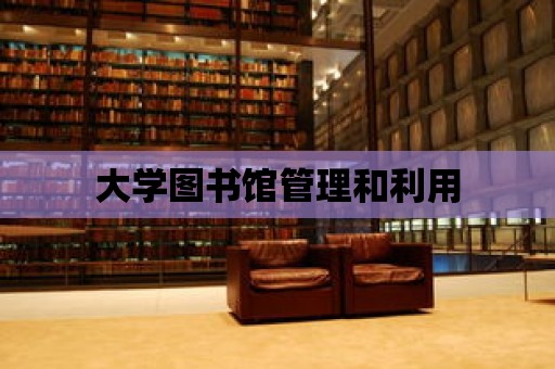 大學圖書館管理和利用