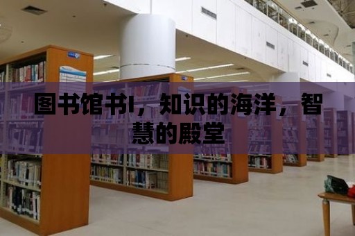 圖書館書I，知識的海洋，智慧的殿堂