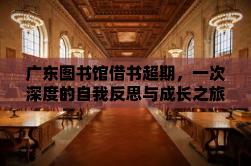 廣東圖書館借書超期，一次深度的自我反思與成長之旅